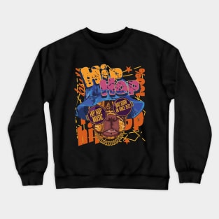 Pitbull Hip Hop was born in Since1973 Graffiti Crewneck Sweatshirt